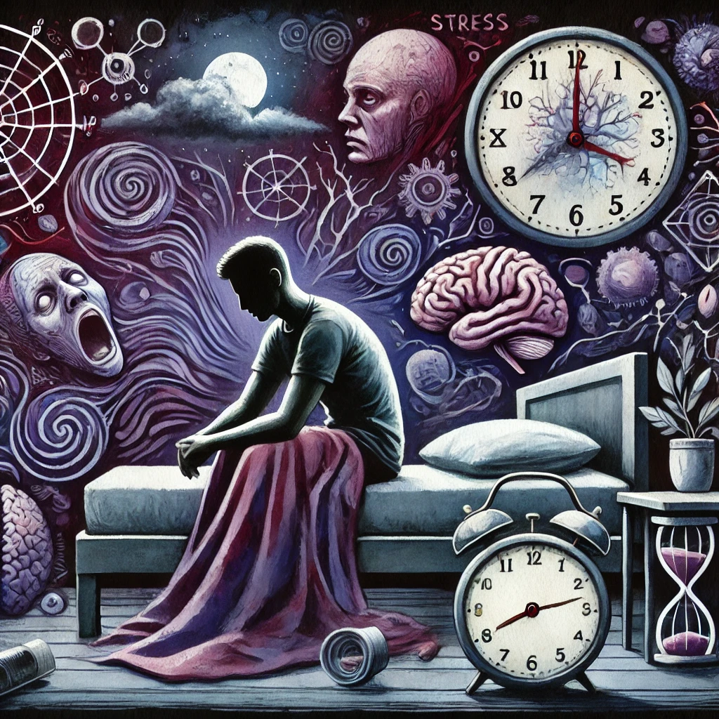 با استرس از خواب بیدار شدن