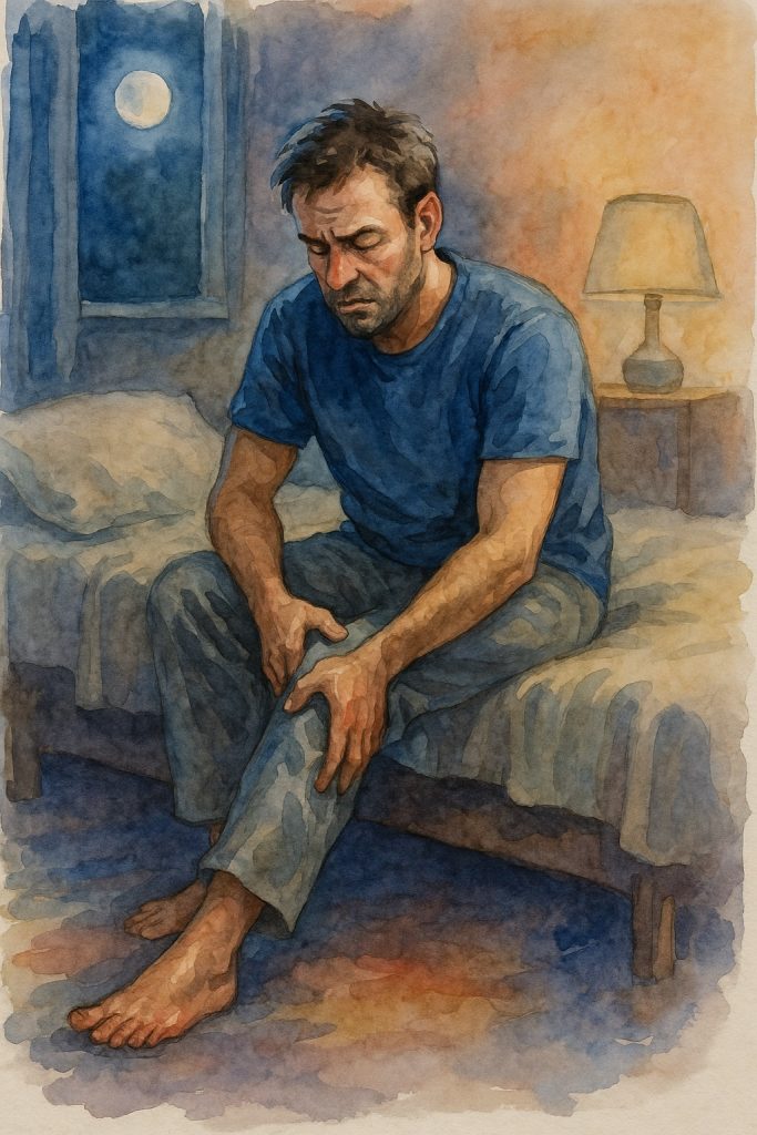 علائم سندروم پای بیقرار