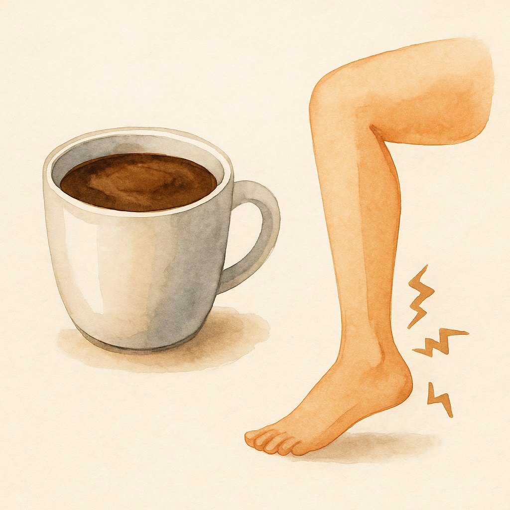 قهوه پای بی قرار